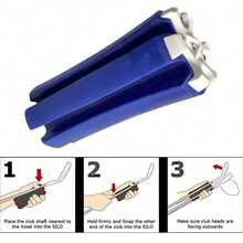 Golf Club Holder, Golf Club Fixing Rack, Golf Club Storage Organizer - Multicolor - View 2