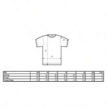 Camiseta de algodón de talla grande de verano para mujer.Women's Letter Print Casual Round Neck Short Sleeve T-Shirt, SummerMaterial absorbente del sudor, suave y agradable para la piel. - Blanco - Ver 2