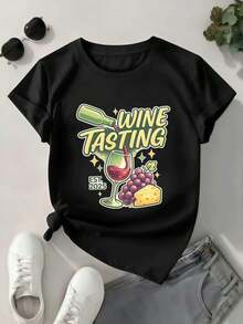 Women T-Shirts - Black - View 1
