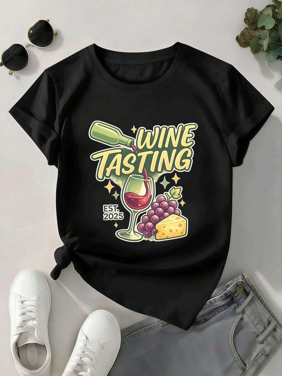 Women T-Shirts - Black - View 1
