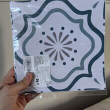 OUTANA 10片装极简主义PVC防水自粘哑光墙纸，防水、防潮、防油，可作墙面装饰贴纸（装饰贴纸，非瓷砖），适用于客厅、厨房、卧室、浴室、厨房地面、防溅板、办公室和家具装饰，防水乙烯基地板，房间墙面涂料，家居装饰瓷砖，艺术墙，客厅墙面装饰 - 彩色 - 查看 14