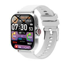 Smartwatch, 1.83-Inch Multifunctional Sports Smartwatch, Featuring Wireless Calling/Music, Message Notifications, Pedometer, Sedentary Reminders, And Multiple Watch Face Wallpapers. Suitable For Both Men And Women, Compatible With Android And IOS. Perfect As A New Year Gift. - View 12