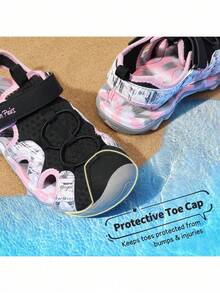 Boys Girls Summer Outdoor Athletic Sport Sandals Toddler/Little Kid/Big Kid - 粉色 - 查看 3