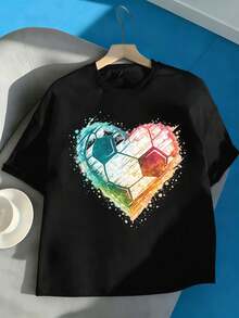 Women T-Shirts - Black - View 2