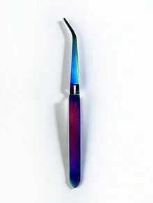 1pc Multi-Functional Nail Shaping Clip, Crystal Nail Shaping Tweezer, Nail Gel Curing Clip - Multicolor - View 9