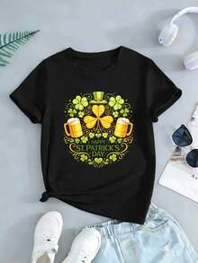 Women T-Shirts - Black - View 2