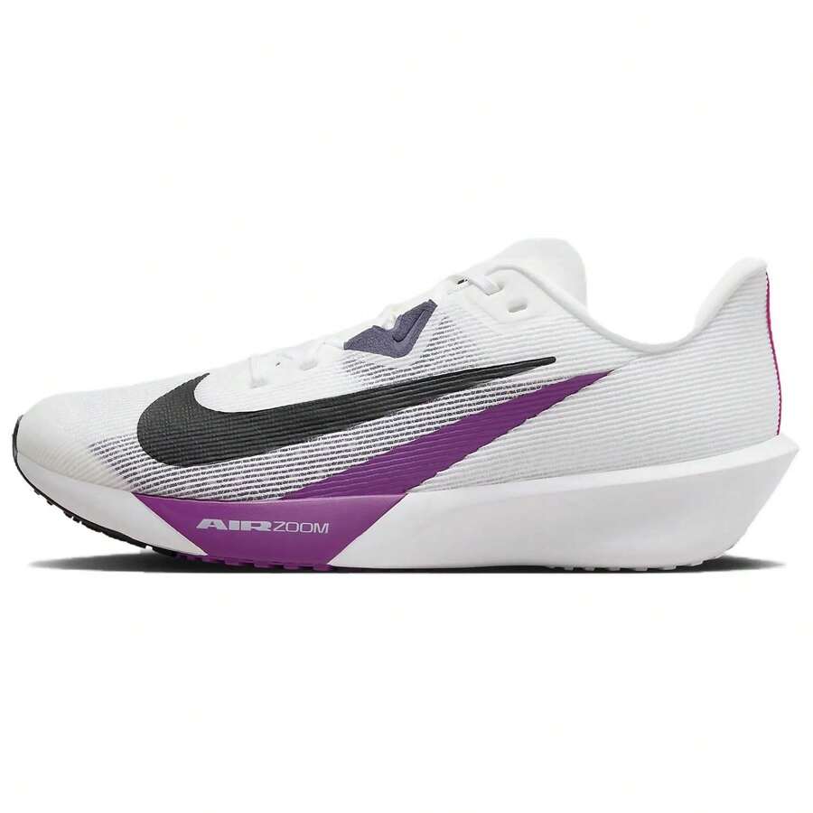 Nike Low Top Long Distance Running Sprint Running Shoes Men's White Black White/Dark Raisin/Black - White/Dark Raisin/Black - View 1