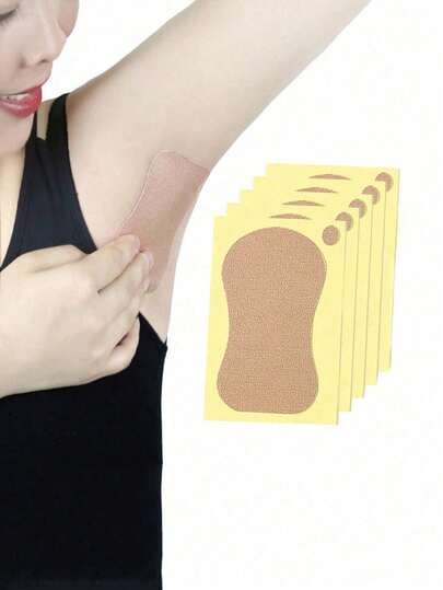 10/20/30pcs Underarm & Foot Anti-Sweat Patch Set – Sweat Absorbing For Exercise, Breathable & Hypoallergenic