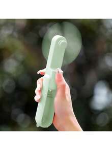 Ventilador de mano mini, ventilador portátil de escritorio pequeño recargable por USB con 3 velocidades, ventilador plegable, enfriamiento duradero de 500mAh, adecuado para actividades al aire libre de verano, campamento, viaje, deportes, playa, vacaciones, escritorio de oficina en el hogar, reuniones festivas, artículo esencial para vacaciones, ventilador eléctrico de mano, ventilador eléctrico portátil, ventilador eléctrico plegable - portátil - Ver 10