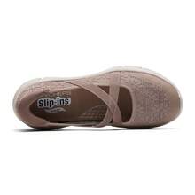 Skechers 女士休閒鞋ARCH FIT MC D'LUX透氣瑪麗珍鞋蕾絲輕盈舒適摩卡色159523-MOC - 摩卡色 - 查看 3