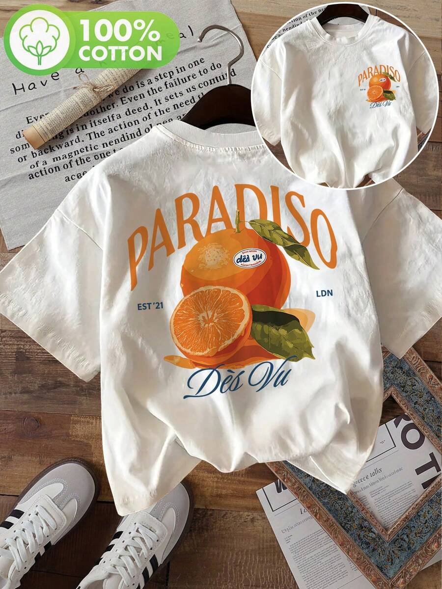 Plusstorlekar T-shirts - Vitt - Visa 1