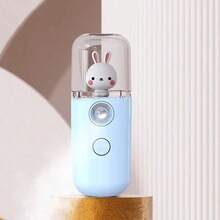 1pc Nano Mist Facial Humidifier, Compact & Cute, Portable, USB Rechargeable, Can Be Used With Diluted Liquids - Multicolor - View 12