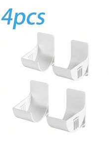 4pcs/2pcs Trash Bag Holder, Trash Bag Rack, Plastic Bag Holder, Trash Bag Storage Rack, Portable Trash Bag Holder, Wall-Mounted Plastic Bag Holder, Trash Bag Stand, Trash Bag Storage Organizer Rack, Trash Bag Holder, Adjustable Gap Kitchen Storage Rack. - Multicolor - View 14