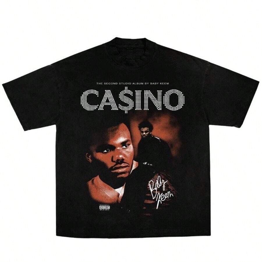 Casino Keem Tee - 黑色 - 查看 1