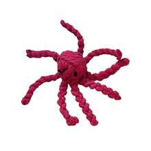 1pc Cute Octopus Shaped Thick Woven Texture Pet Toy, Helps Clean Dog's Teeth Through Chewing Friction. Designed For Small & Medium Dogs, Promotes Teeth Grinding & Cleaning, Interactive Tug-Of-War Play, Relieves Gum Discomfort, Keeps Dogs Entertained When Alone To Reduce Separation Anxiety And Destructive Chewing. Durable & Suitable For Puppies And Adult Dogs. - Multicolor - View 9