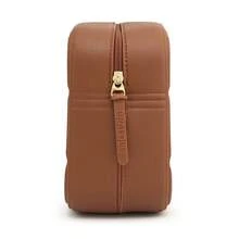 Women's Shoulder Bag, Medium Size, Crossbody - Caramel Roma - View 3