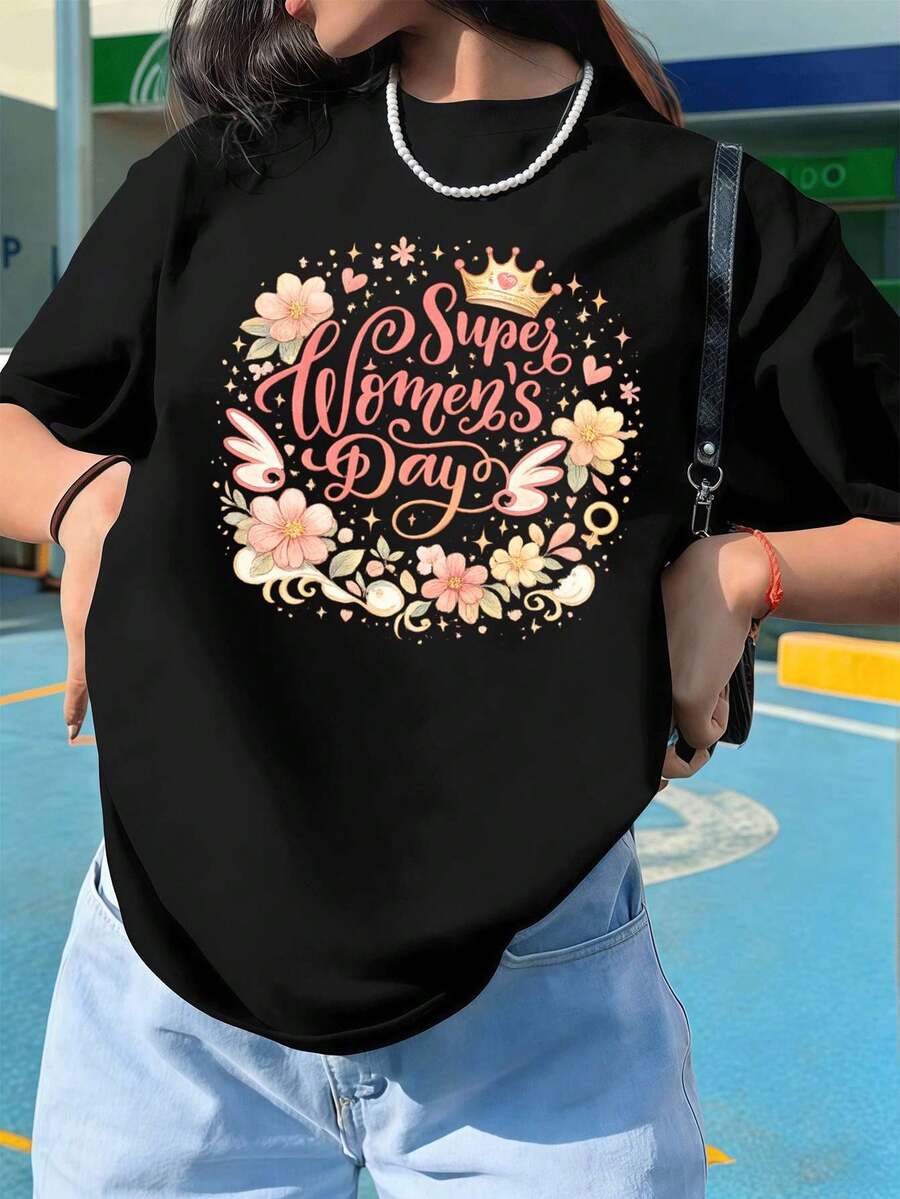 Women T-Shirts - Black - View 1