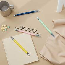 47 Colorful Pencils With 96 Replaceable Tips, Featuring An Everlasting Nib Design, HB Hardness And Eraser, Suitable For Writing, Drawing, Sketching, School & Office Supplies - 套裝 - 查看 3