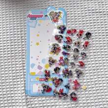 Official Authorized 3D Stickers, Featuring Cute Floral, Bubble And Butterfly Expressions, Suitable For Decorating Diaries, Photos, Phone Cases And Water Bottles, Waterproof And Durable, Classic Childhood Animation Theme Stationery Rewards, Suitable For Students And Children - Multicolor - View 8