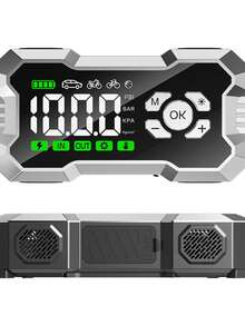 Car Jump Starter - Black - View 9