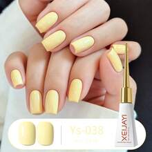 XEIJAYI 1pc 10ml, 60-Color Solid Gel Nail Polish For Choose, UV/LED Compatible Nail Art Gel Polish, For Salon And Home DIY Manicure - Multicolor - View 44