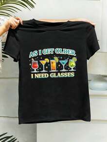 Women T-Shirts - Black - View 2