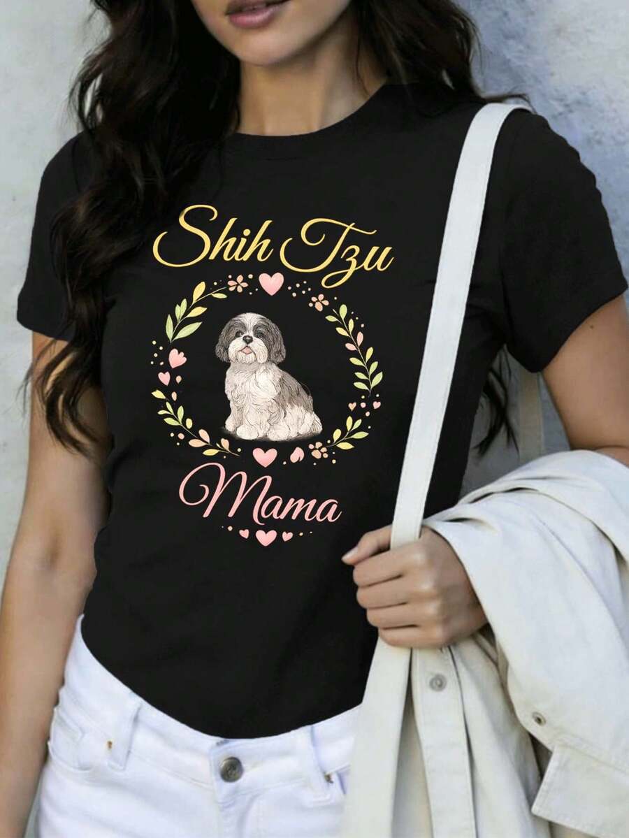 Women T-Shirts - Black - View 1