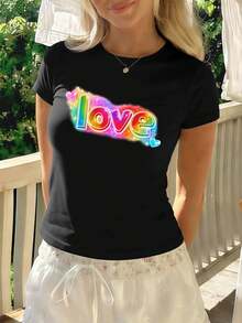 Women T-Shirts - Black - View 1