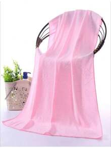 Super Absorbent, Quick-Drying, Soft And Breathable Bath Towel For Adults And Children. - 西瓜粉 - 查看 1