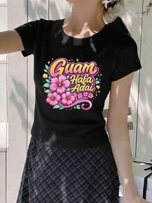 Women T-Shirts - Black - View 2
