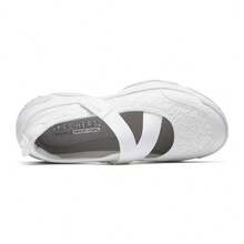 Skechers Giày nữ thường ngày MOONHIKER series Mary Jane kiểu dáng "dad shoes" với khóa dán, nhẹ, thoải mái và thoáng khí, màu trắng 177604-WHT - trắng - Xem 4