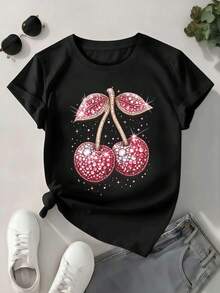 Women T-Shirts - Black - View 1