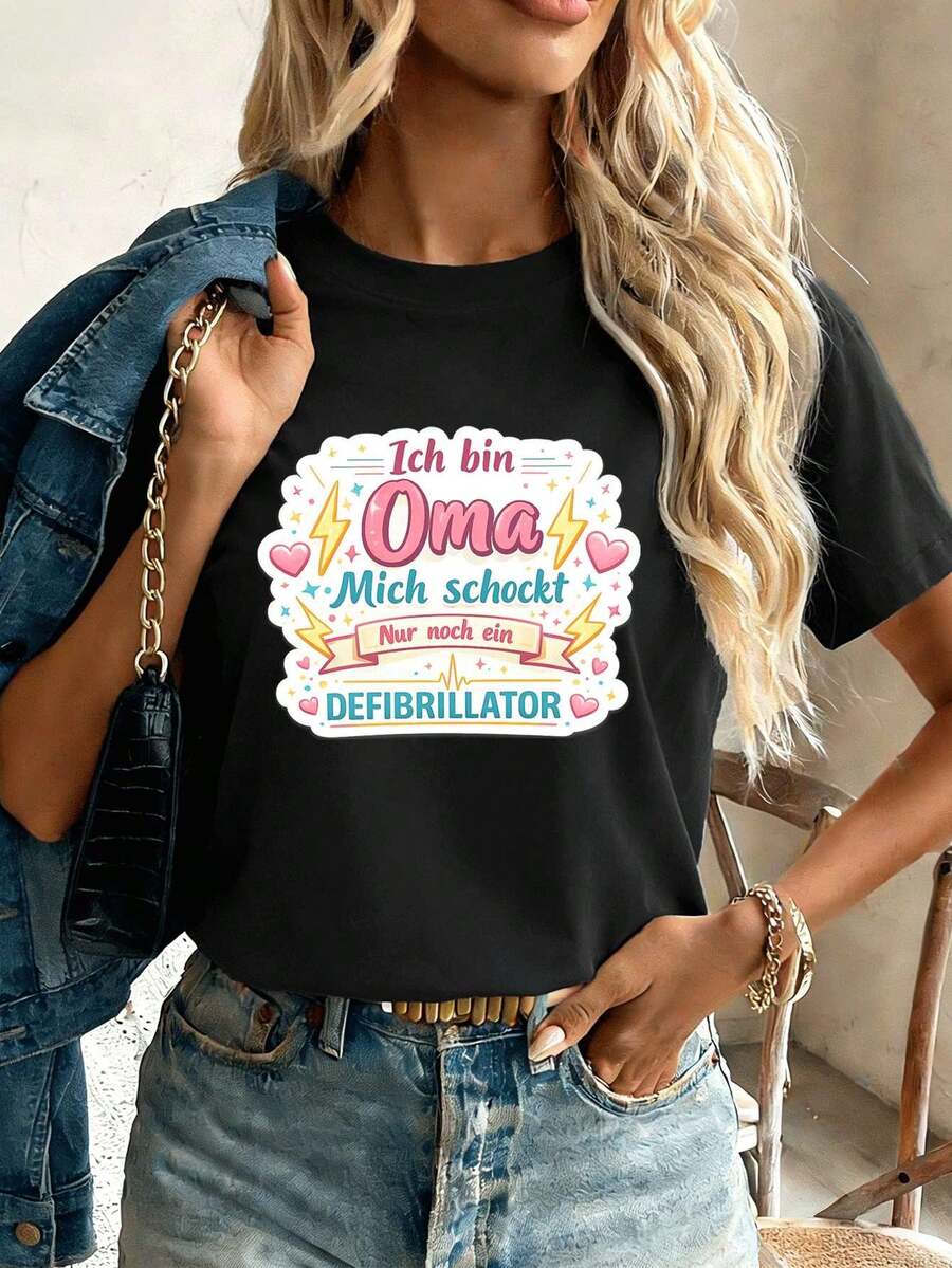 Women T-Shirts - Black - View 1