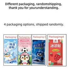 Miếng dán làm mát, túi chườm đá, miếng dán gel làm mát, miếng dán gel làm mát tự dính di động, thích hợp cho tình trạng mệt mỏi do công việc, tụ họp bạn bè, hoạt động ngoài trời, công tác, nghỉ mát biển, lễ hội, quà tặng chia tay, phù hợp cho người già, người trung niên và thanh thiếu niên (mọi mùa). - Nhiều kiểu dáng - Xem 12