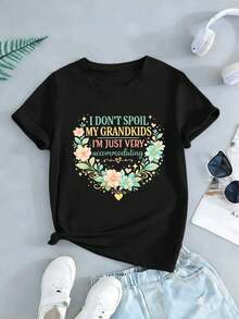 Women T-Shirts - Black - View 2