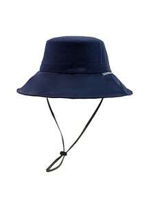 1 pieza Sombrero de cubo de secado rápido para mujer, Sombrero de sol para viajes al aire libre y senderismo para hombres, Sombrero de sol plegable para playa y vacaciones, Adecuado para primavera y verano - Multicolor - Ver 5