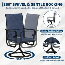 Patio Lounge Chair & Swing Chair - A - View 5