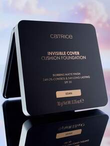 Catrice 隱形遮瑕氣墊粉底 024N，24小時控油霧面妝效，防水輕盈，適合初學者日常使用，禮品，10g/0.35oz - 024N - 查看 8