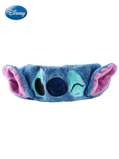  1 chiếc băng đô trang điểm hình Stitch chính hãng Disney, phụ kiện tóc hoạt hình dễ thương, hoàn hảo làm quà tặng sinh nhật hoặc trang trí tiệc hóa trang, phụ kiện thời trang nữ.