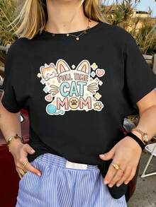 Women T-Shirts - Black - View 1