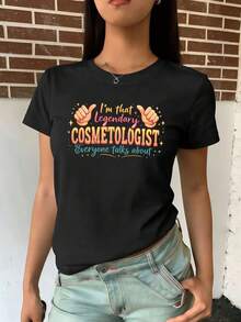 Women T-Shirts - Black - View 2