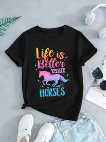 Women T-Shirts - Black - View 2