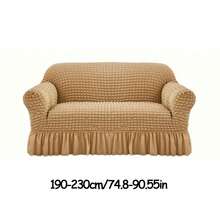 1Pc Cushion Covers, Elastic Living Room Sofa Covers, Cuprecamas, Suitable For Room Decor, Headboard, Headboard Cover, Bedroom Acesories, Cushion, Couches For Living Room, Recliner Chair Cover, Home Decor - Màu cam tươi - Xem 9
