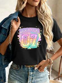 Women T-Shirts - Black - View 1