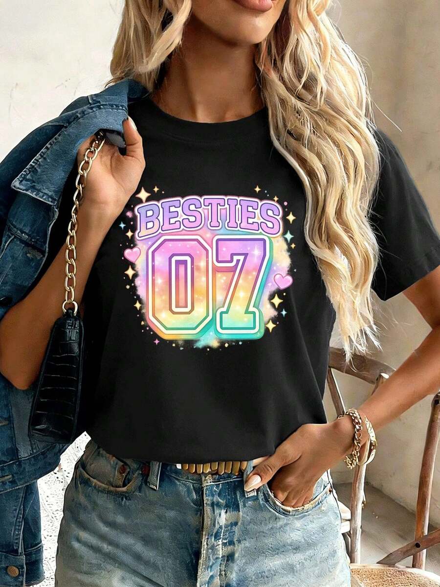 Women T-Shirts - Black - View 1
