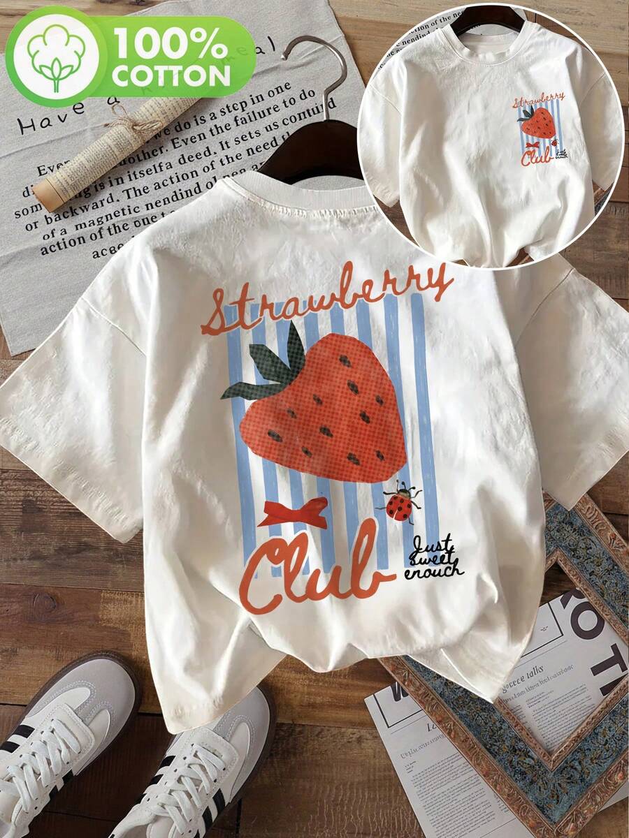 Plus Size T-Shirts - White - View 1