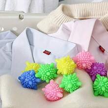 8 piezas Removedor de pelo de mascota reutilizable, colector de pelo de gato y perro, sin necesidad de energía, apto para lavadora y secadora - 8 piezas - Ver 2