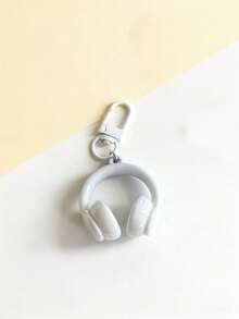 5pcs 3D Headphone Keychain, Keyring, Girl Bag Charm, Best Friend Gift, BFF Gift - Multicolor - View 8