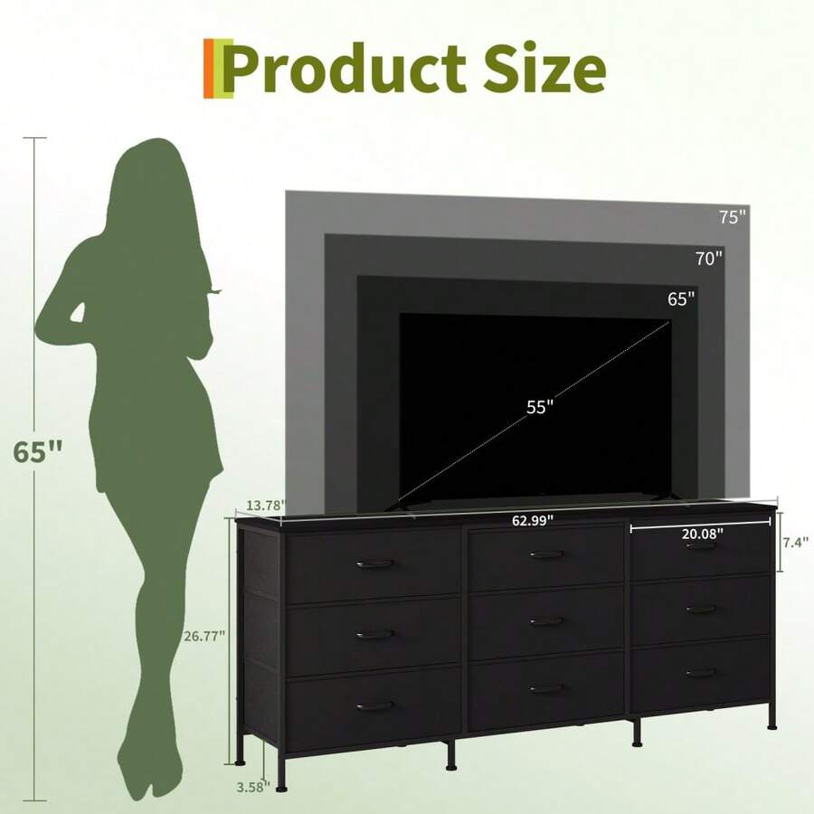 Drawer Organizer - Black - View 1