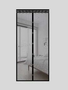 1pc Magnetic Screen Door, Magnetic Closure, Breathable, Thick Mesh, Pet Friendly, Suitable For Front Door, Sliding Door, Anti-Mosquito Screen, Anti-Mosquito Curtain, RV Accessories, Anti-Mosquito Net - Multicolor 2 - View 2